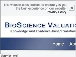 Sites similar to bioscience-valuation.com