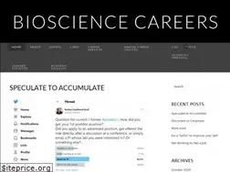 Sites similar to biosciencecareers.org