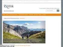 Sites similar to biosciences.exeter.ac.uk