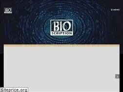 Sites similar to bioscriptionblog.com
