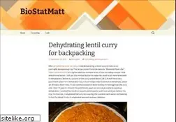 Sites similar to biostatmatt.com