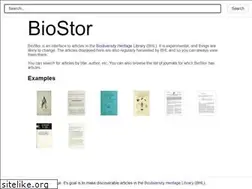Sites similar to biostor.org
