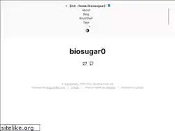 Sites similar to biosugar0.com