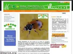 Sites similar to biosurinsectarios.com