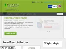 Sites similar to biosynergy.com