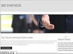 Sites similar to biosynthesis.com