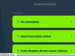 Sites similar to biosyntony.com
