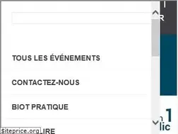 Sites similar to biot.fr