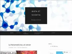 Sites similar to biotaetscientia.wordpress.com
