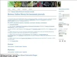 Sites similar to biotaxa.org