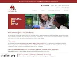 Sites similar to biotech-biotechnologie-jobs.ch