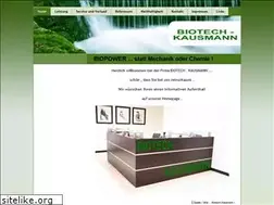 Sites similar to biotech-kausmann.de