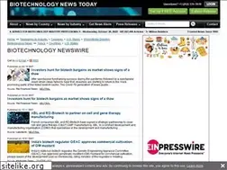 Sites similar to biotech.einnews.com