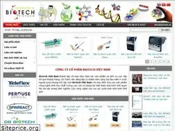 Sites similar to biotech.vn