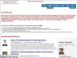 Sites similar to biotecharticles.com