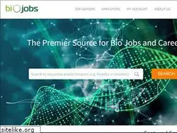 Sites similar to biotechcareer.com