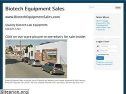 Sites similar to biotechequipmentsales.com