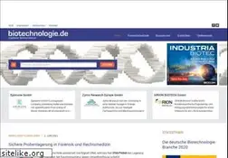 Sites similar to biotechnologie.de