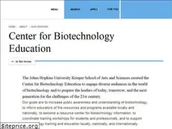 Sites similar to biotechnology.jhu.edu