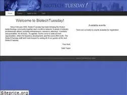 Sites similar to biotechtuesday.com