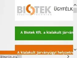 Sites similar to biotek.hu