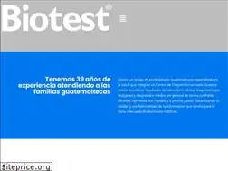 Sites similar to biotest.com.gt