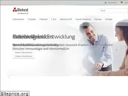 Sites similar to biotest.com