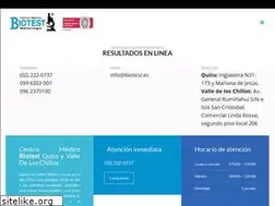 Sites similar to biotest.ec