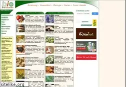 Sites similar to biothemen.de