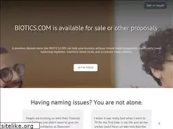 Sites similar to biotics.com