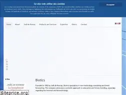 Sites similar to biotics.fr