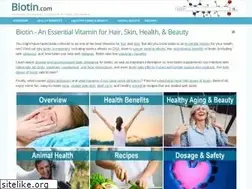 Sites similar to biotin.com