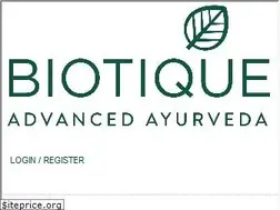 Sites similar to biotique.com