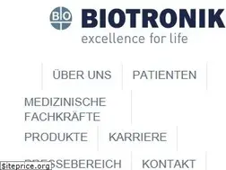 Sites similar to biotronik.com