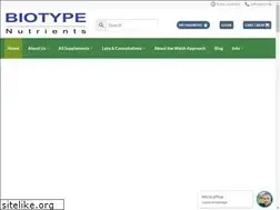 Sites similar to biotypenutrients.com