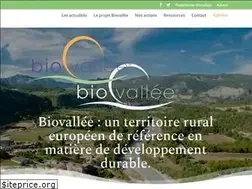 Sites similar to biovallee.net