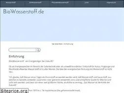 Sites similar to biowasserstoff.de