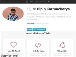 Sites similar to bipin.me