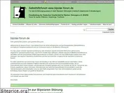 Sites similar to bipolar-forum.de