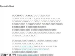 Sites similar to bipolarworld.net