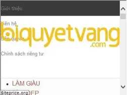 Sites similar to biquyetvang.com