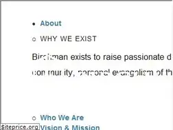 Sites similar to birchman.org