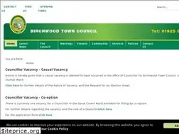 Sites similar to birchwoodtowncouncil.org.uk