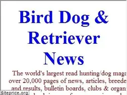 Sites similar to bird-dog-news.com