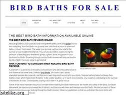 Sites similar to birdbathsforsale.com