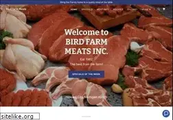Sites similar to birdfarmmeats.com