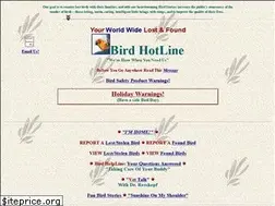 Sites similar to birdhotline.com