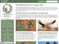 Sites similar to birding.krugerpark.co.za