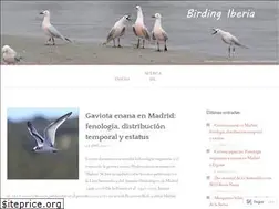 Sites similar to birdingiberia.wordpress.com