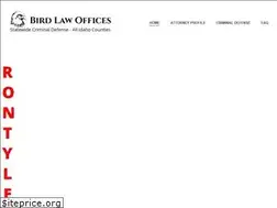 Sites similar to birdlawoffice.com